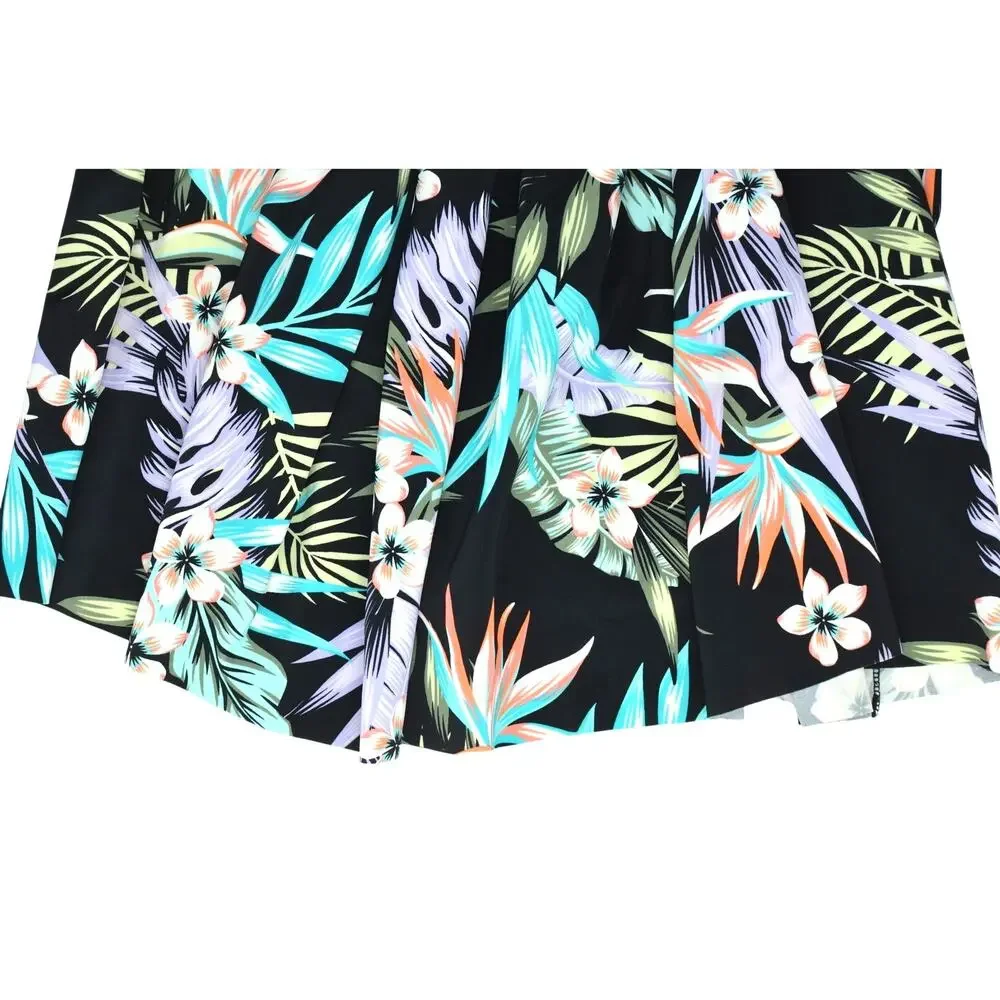 Swim Solutions Women's Bring Me Flowers Tankini Top, In Tropical Print - Picture 5 of 6